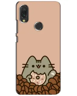 Чехол для Xiaomi Redmi 7 с картинкой «Кофейный Пушин» Чехол для Xiaomi Redmi 7 с картинкой «Кофейный Пушин»
