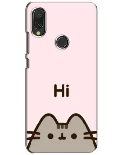 Чехол для Xiaomi Redmi 7 с картинкой «Пушин говорит Hi» Чехол для Xiaomi Redmi 7 с картинкой «Пушин говорит Hi»