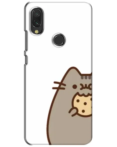 Чехол для Xiaomi Redmi 7 с картинкой «Пушин с печеньем»