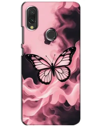 Чохол для Xiaomi Redmi 7 з картинкою «Метелик у диму» Чохол для Xiaomi Redmi 7 з картинкою «Метелик у диму»