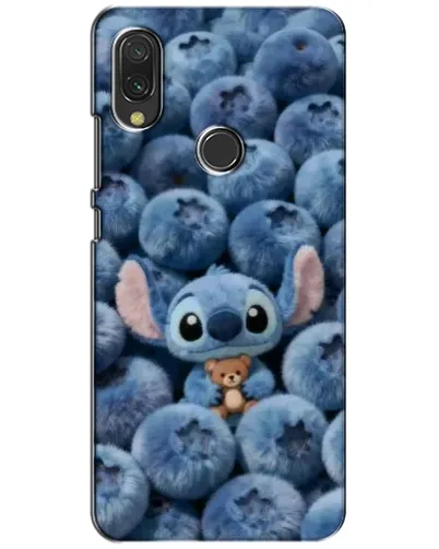 Чехол для Xiaomi Redmi 7 с картинкой «Стич и голубика» Чехол для Xiaomi Redmi 7 с картинкой «Стич и голубика»
