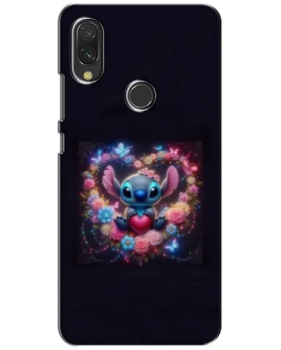Чехол для Xiaomi Redmi 7 с картинкой «Stitch в цветах» Чехол для Xiaomi Redmi 7 с картинкой «Stitch в цветах»