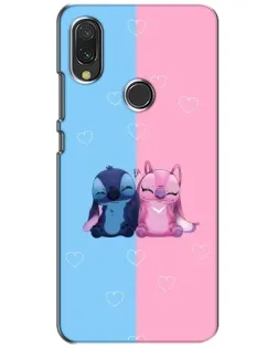 Чехол для Xiaomi Redmi 7 с картинкой «Stitch и Angel Love» Чехол для Xiaomi Redmi 7 с картинкой «Stitch и Angel Love»