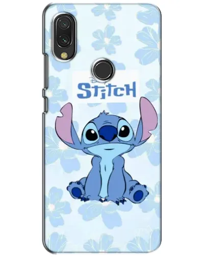 Чехол для Xiaomi Redmi 7 с картинкой «Stitch среди цветов» Чехол для Xiaomi Redmi 7 с картинкой «Stitch среди цветов»
