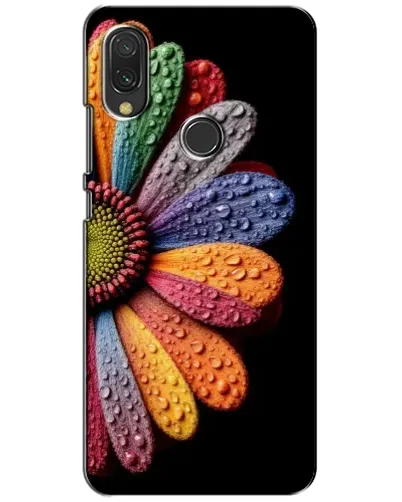 Чохол для Xiaomi Redmi 7 з картинкою «Райдужна квітка»
