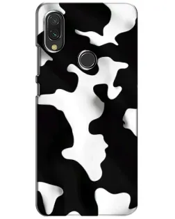 Чехол для Xiaomi Redmi 7 с картинкой «Черно-белое пятно»