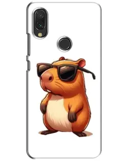 Чохол для Xiaomi Redmi 7 з картинкою «Капібара в окулярах» Чохол для Xiaomi Redmi 7 з картинкою «Капібара в окулярах»