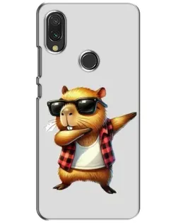 Чохол для Xiaomi Redmi 7 з картинкою «Капібара репер даб» Чохол для Xiaomi Redmi 7 з картинкою «Капібара репер даб»