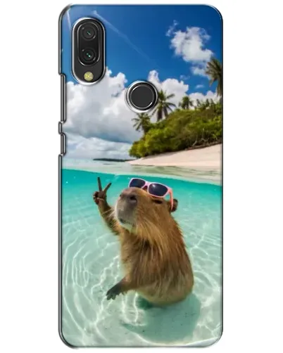 Чехол для Xiaomi Redmi 7 с картинкой «Капибара на море» Чехол для Xiaomi Redmi 7 с картинкой «Капибара на море»