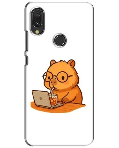 Чехол для Xiaomi Redmi 7 с картинкой «Капибара с ноутбуком» Чехол для Xiaomi Redmi 7 с картинкой «Капибара с ноутбуком»