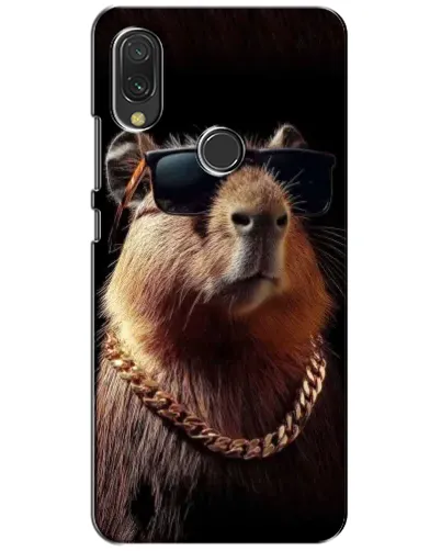 Чехол для Xiaomi Redmi 7 с картинкой «Капибара золотая цепь» Чехол для Xiaomi Redmi 7 с картинкой «Капибара золотая цепь»