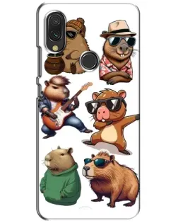 Чохол для Xiaomi Redmi 7 з картинкою «Круті капібари музиканти» Чохол для Xiaomi Redmi 7 з картинкою «Круті капібари музиканти»