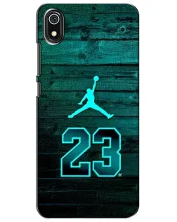 Чехол для Xiaomi Redmi 7A с картинкой «Jordan Cyan 23»