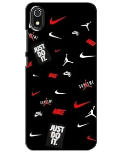 Чехол для Xiaomi Redmi 7A с картинкой «Nike Mix Pattern»