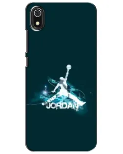 Чехол для Xiaomi Redmi 7A с картинкой «Jordan Blue Fire»
