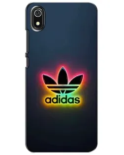 Чехол для Xiaomi Redmi 7A с картинкой «Неоновый Adidas»