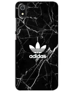 Чехол для Xiaomi Redmi 7A с картинкой «Белый мрамор Adidas»