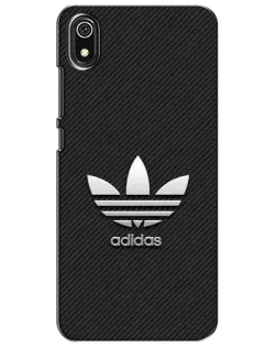 Чехол для Xiaomi Redmi 7A с картинкой «Adidas Карбоновая текстура»