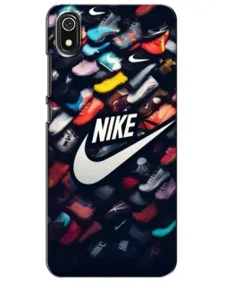 Чехол для Xiaomi Redmi 7A с картинкой «Коллекция кроссовок Nike»