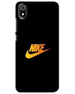 Чехол для Xiaomi Redmi 7A с картинкой «Золотой логотип Nike»