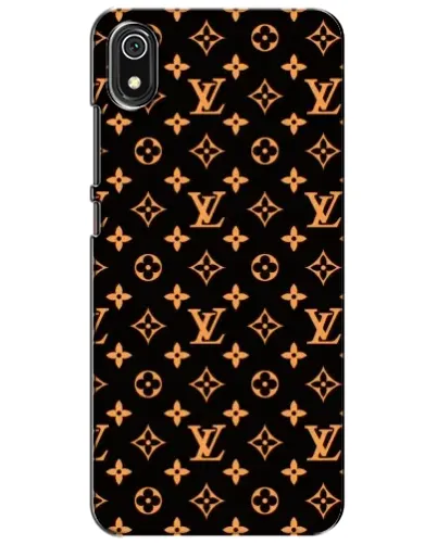 Чехол для Xiaomi Redmi 7A с картинкой «Золотая монограмма LV»
