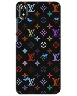 Чехол для Xiaomi Redmi 7A с картинкой «Цветная монограмма LV»