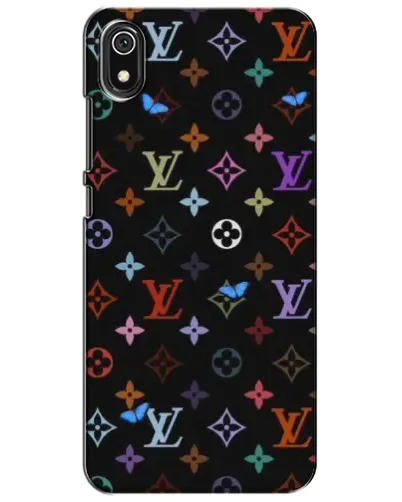 Чехол для Xiaomi Redmi 7A с картинкой «Цветная монограмма LV»
