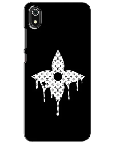 Чехол для Xiaomi Redmi 7A с картинкой «Цветочная монограмма»