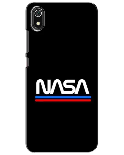 Чехол для Xiaomi Redmi 7A с картинкой «NASA — классика Red Blue»