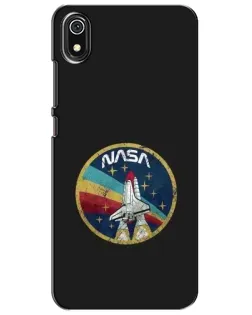 Чохол для Xiaomi Redmi 7A з картинкою «NASA — емблема місії» Чохол для Xiaomi Redmi 7A з картинкою «NASA — емблема місії»