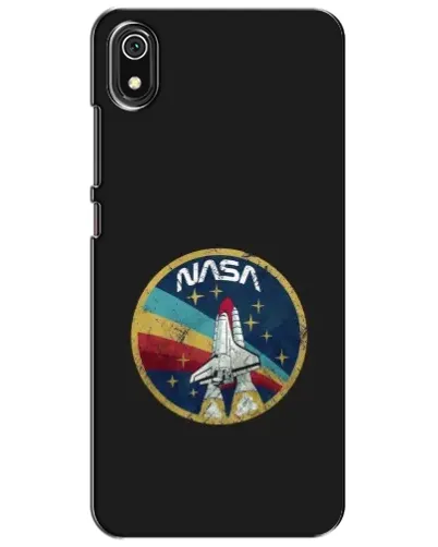 Чехол для Xiaomi Redmi 7A с картинкой «NASA — эмблема миссии»