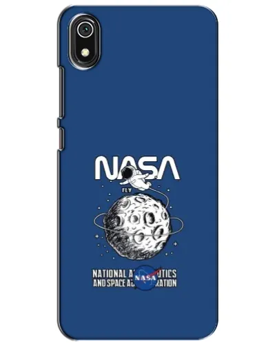 Чехол для Xiaomi Redmi 7A с картинкой «NASA — лунная миссия»