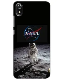 Чехол для Xiaomi Redmi 7A с картинкой «Астронавт на Луне»