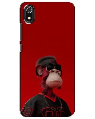 Чохол для Xiaomi Redmi 7A з картинкою «Bored Ape в червоному» Чохол для Xiaomi Redmi 7A з картинкою «Bored Ape в червоному»