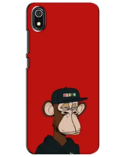 Чохол для Xiaomi Redmi 7A з картинкою «Bored Ape — червоний фон» Чохол для Xiaomi Redmi 7A з картинкою «Bored Ape — червоний фон»