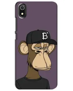 Чохол для Xiaomi Redmi 7A з картинкою «Bored Ape в кепці»