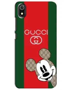 Чохол для Xiaomi Redmi 7A з картинкою «Gucci — смуги та Міккі»