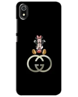 Чохол для Xiaomi Redmi 7A з картинкою «Мінні Маус на лого»