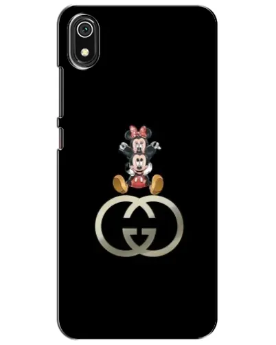 Чохол для Xiaomi Redmi 7A з картинкою «Мінні Маус на лого»