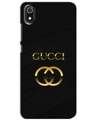 Чохол для Xiaomi Redmi 7A з картинкою «Золотий логотип Gucci»