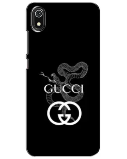 Чохол для Xiaomi Redmi 7A з картинкою «Gucci — срібна змія»