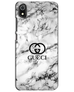 Чохол для Xiaomi Redmi 7A з картинкою «Gucci — мармуровий шик»