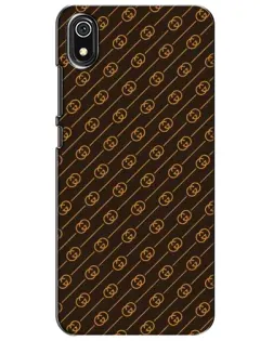 Чохол для Xiaomi Redmi 7A з картинкою «Gucci — золоті діагоналі»