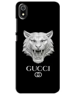 Чохол для Xiaomi Redmi 7A з картинкою «Gucci — срібний лев»