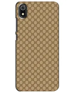 Чохол для Xiaomi Redmi 7A з картинкою «Gucci — класичний беж»