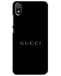 Чохол для Xiaomi Redmi 7A з картинкою «Gucci — неоновий мінімалізм»
