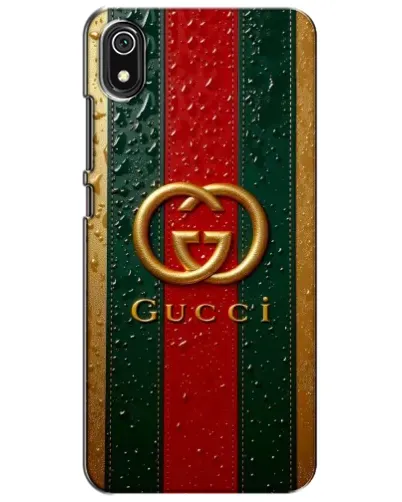Чохол для Xiaomi Redmi 7A з картинкою «Gucci — фірмова смуга та золото» Чохол для Xiaomi Redmi 7A з картинкою «Gucci — фірмова смуга та золото»