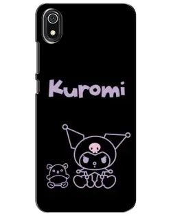 Чохол для Xiaomi Redmi 7A з картинкою «Kuromi — чорний мінімалізм» Чохол для Xiaomi Redmi 7A з картинкою «Kuromi — чорний мінімалізм»