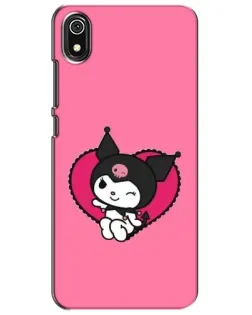 Чохол для Xiaomi Redmi 7A з картинкою «Kuromi — любов у серці»