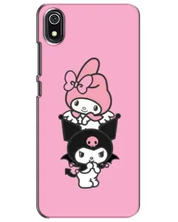 Чохол для Xiaomi Redmi 7A з картинкою «My Melody та Kuromi»